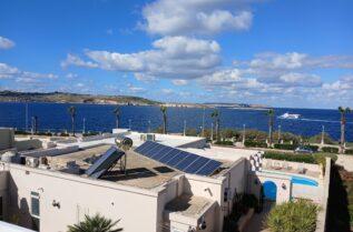 roof terrace view